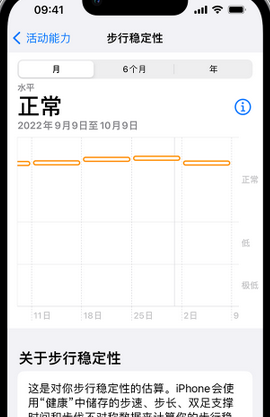 梅列iPhone手机维修如何在iPhone开启'步行稳定性通知'