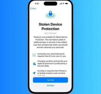 梅列苹果授权维修店分享被盗设备保护功能开启方法 
