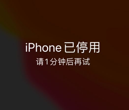 梅列苹果手机维修分享:iPhone 显示“不可用”或“已停用”怎么办？还能保留数据吗？ 