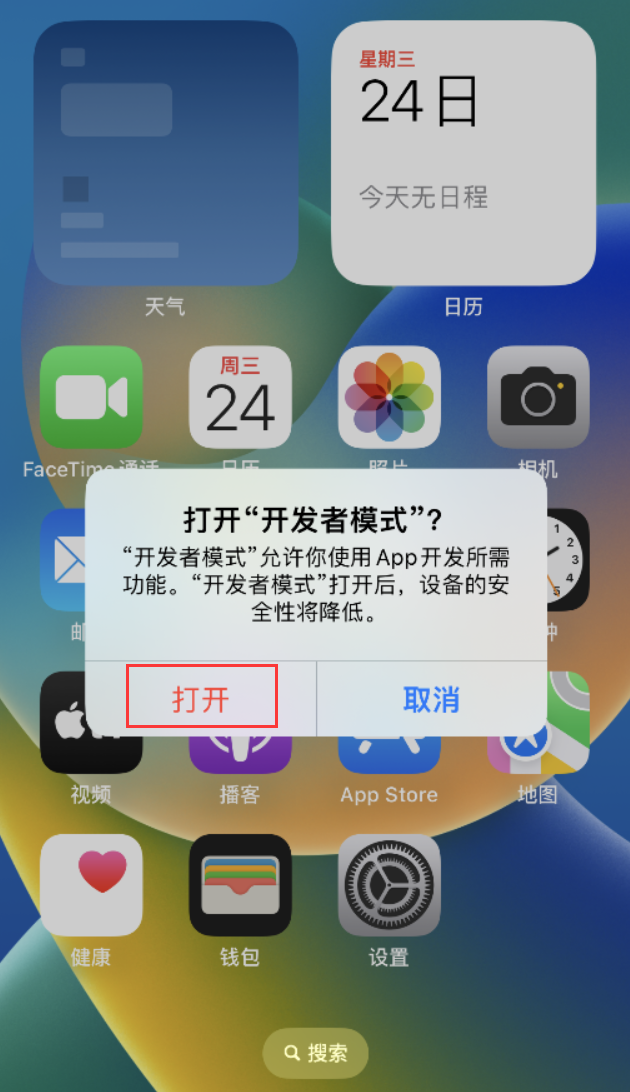 梅列苹果手机维修分享如何打开开发者模式 