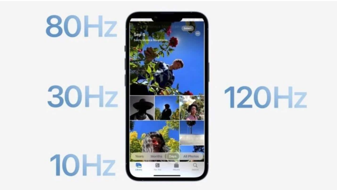 梅列苹果14维修分享iPhone 14有高刷吗 