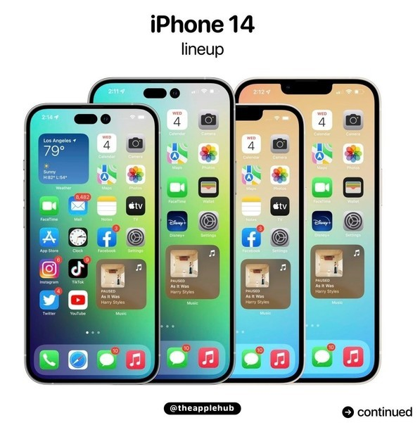 梅列苹果14维修分享iPhone 14全家福 