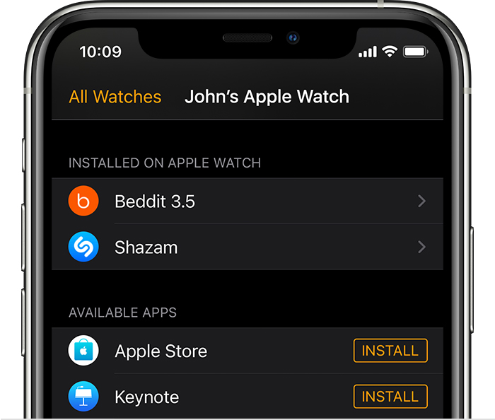 梅列苹果手机维修分享如何在 Apple Watch 上下载应用 